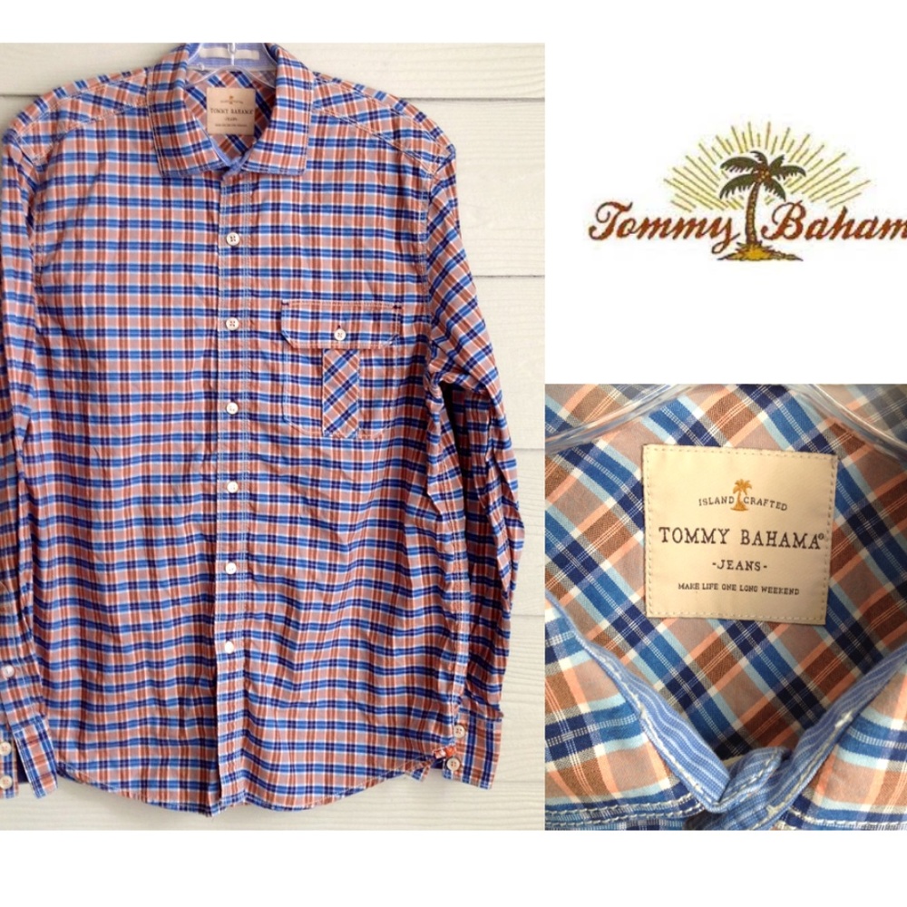 Tommy Bahama Jeans Island Crafted Button shirt